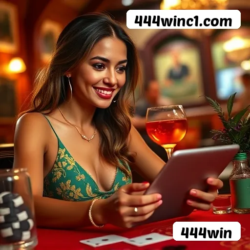 Aplicativo móvel 444win para iOS e Android