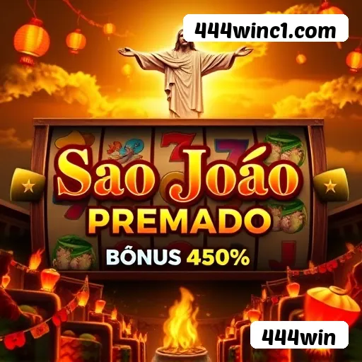 Chuva de bônus 444win nos caça-níqueis